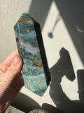 Sea Jasper double terminated