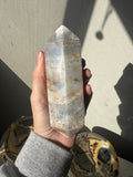 Sea Jasper double terminated