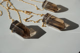 Smoky Quartz Crystal Necklace