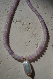 Lavender Jade Necklace