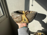 Yellow Septarian Eye Bowl