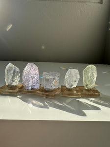 Faceted Kunzite Gems