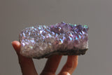 Aura Amethyst cluster