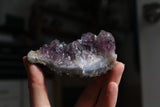 Aura Amethyst cluster