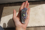 Aura Amethyst cluster