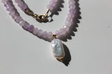 Lavender Jade Necklace