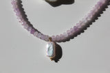 Lavender Jade Necklace